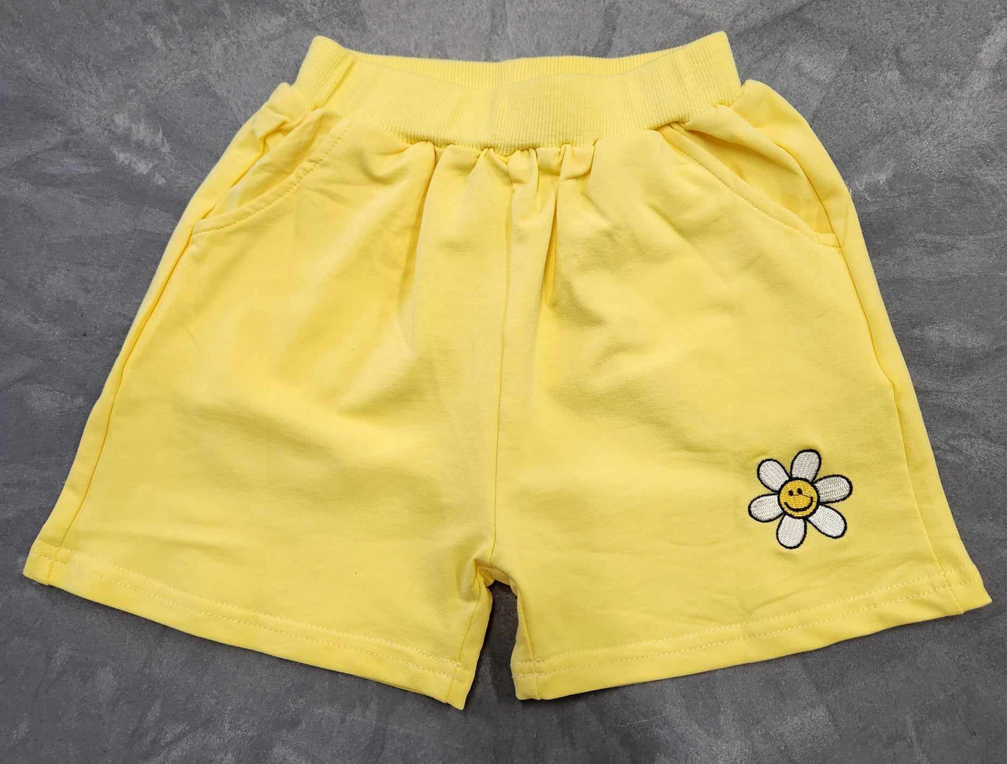 Daisy Embroidered Short Set