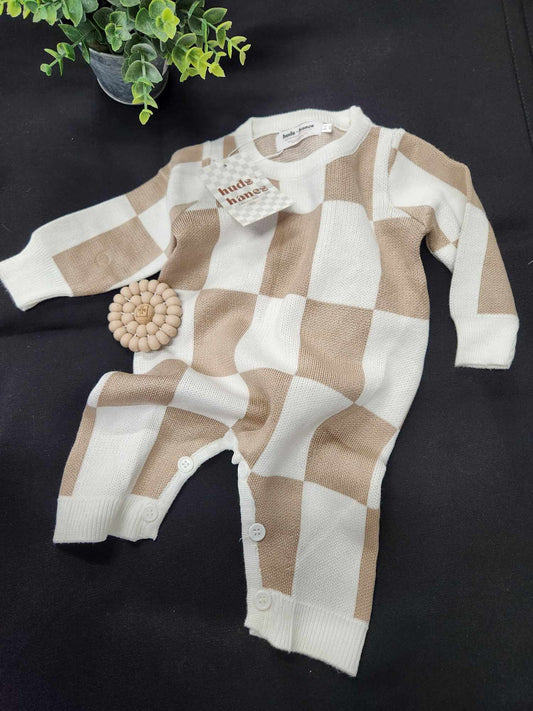 Snuggly Sweater Romper