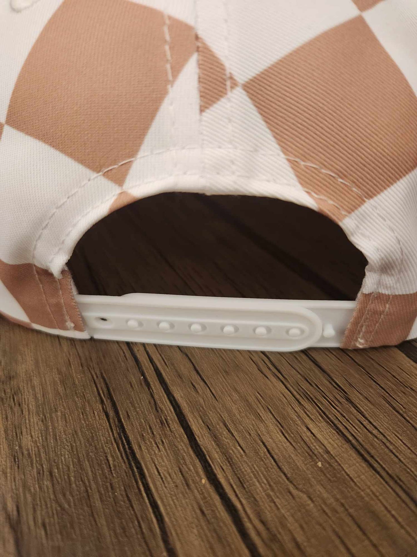 CHECKERED Baseball Cap