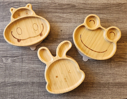 BAMBOO Animal Friends Plates