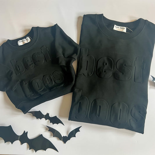 BEST BOOS Embossed Crewneck Sweatshirt - Kids