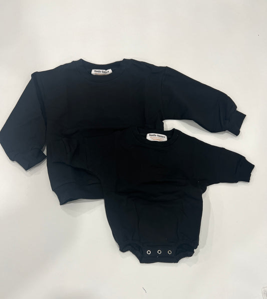 Basic Bubble Sweatshirt / Romper