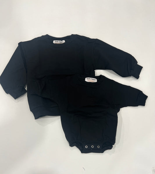 Basic Bubble Sweatshirt / Romper