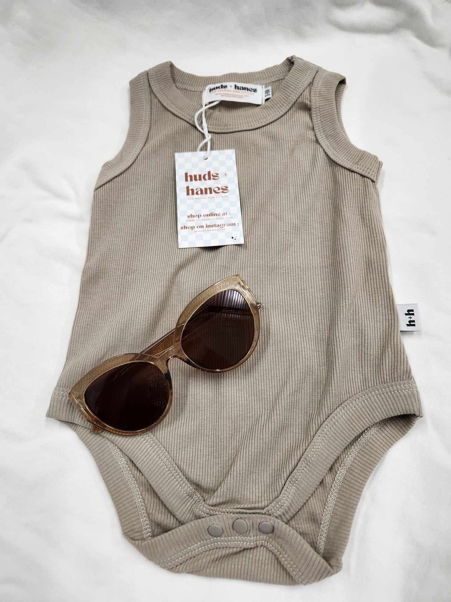 Ribbed Tank Onesie