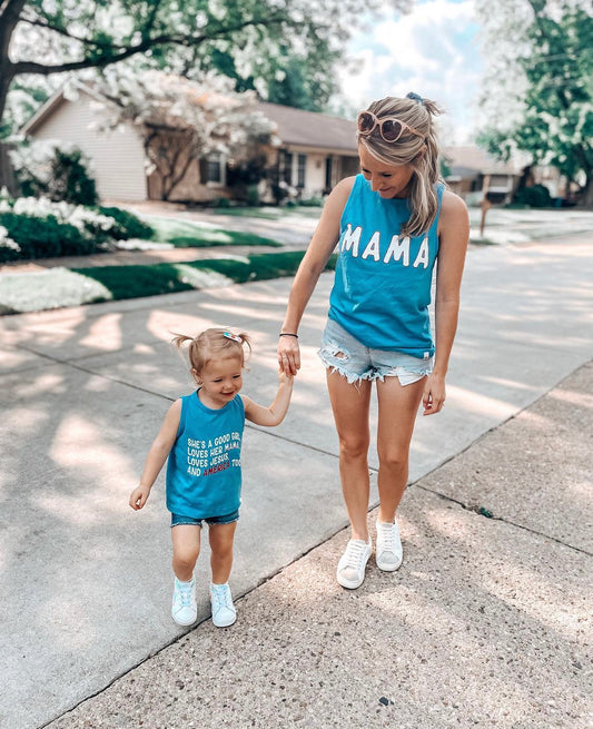 Free Fallin’ American Kids Tank Top