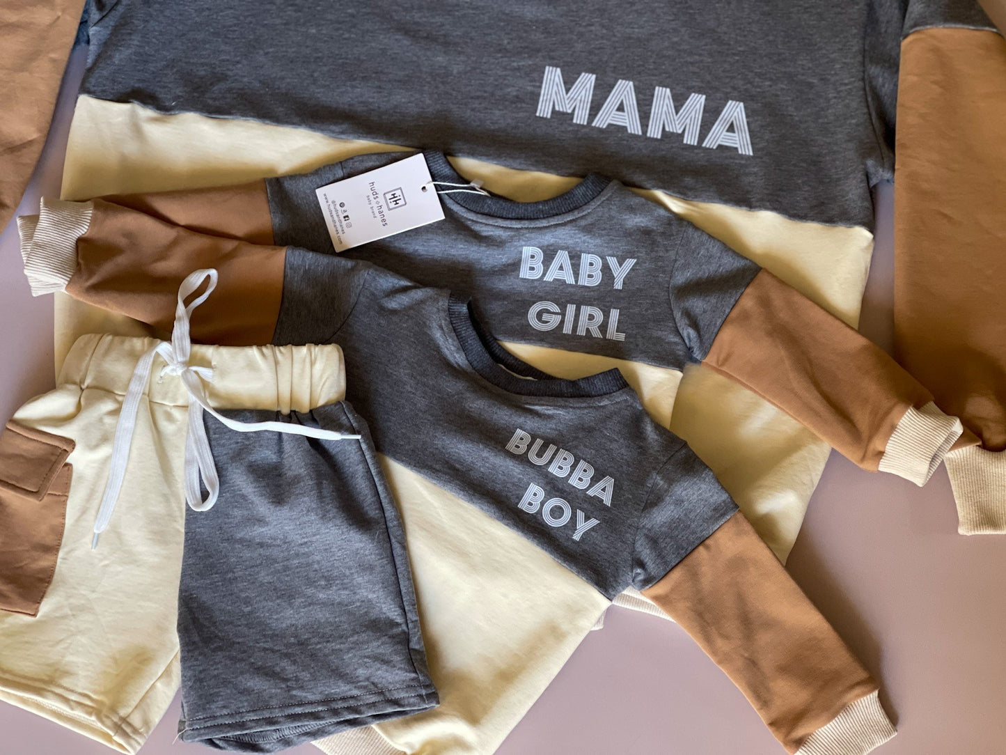 Color Block Terry Sweatshirt | Baby Girl