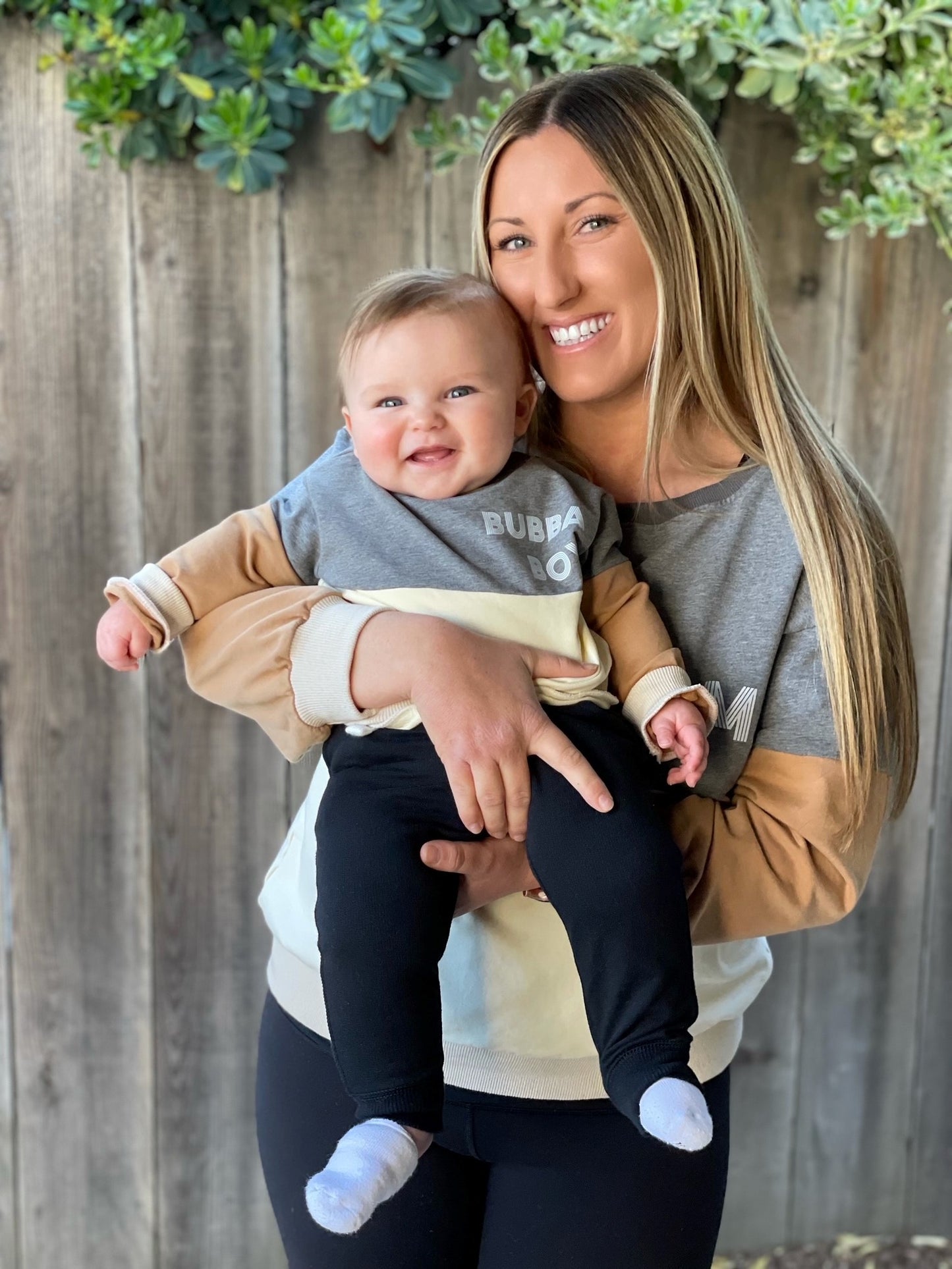 Color Block Terry Sweatshirt | Bubba Boy