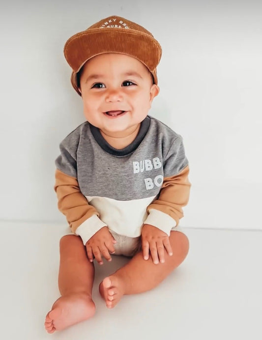 Color Block Terry Sweatshirt | Bubba Boy