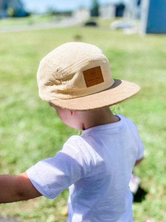 Corduroy Five Panel SnapBack Hat