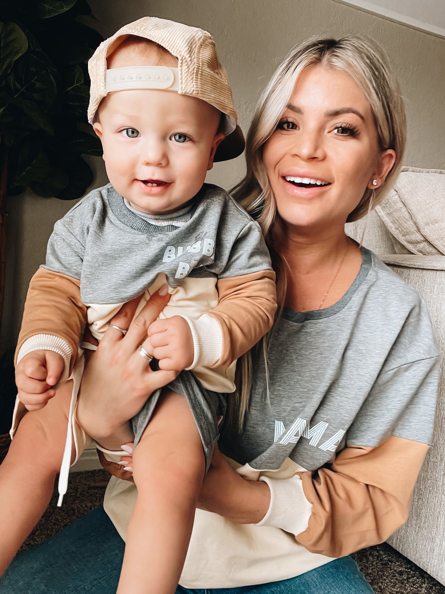 Color Block Terry Sweatshirt | Bubba Boy