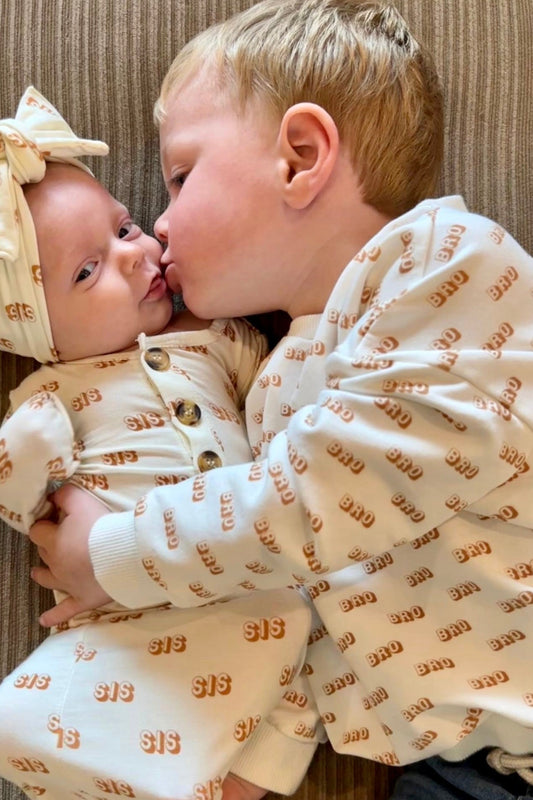 SIS / BRO Bamboo Newborn Gown