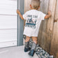 Long Live Cowboys Acid Wash Tee