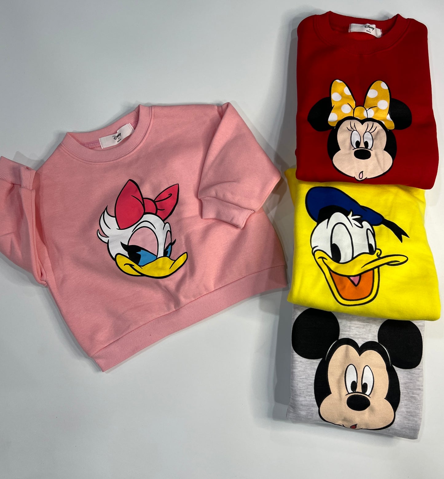 Disney Faces Crewneck Sweatshirt