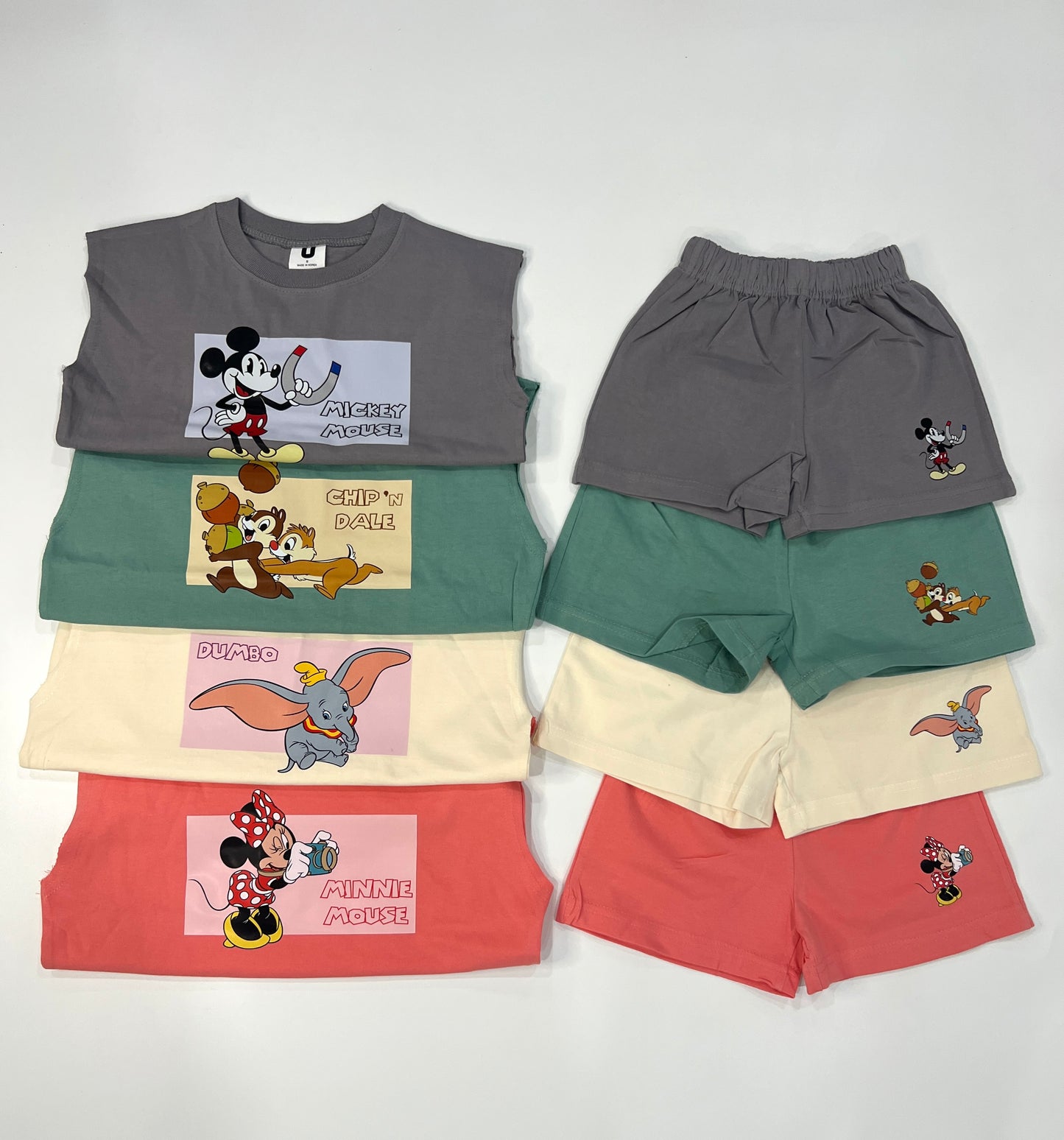 Mickey and Friends Muscle Tee Set