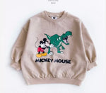 Mickey Mouse Dinosaur Sweatshirt