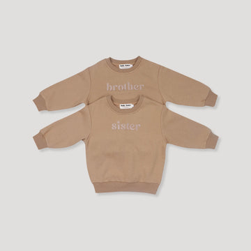 Brother Embroidered Crewneck Sweatshirt