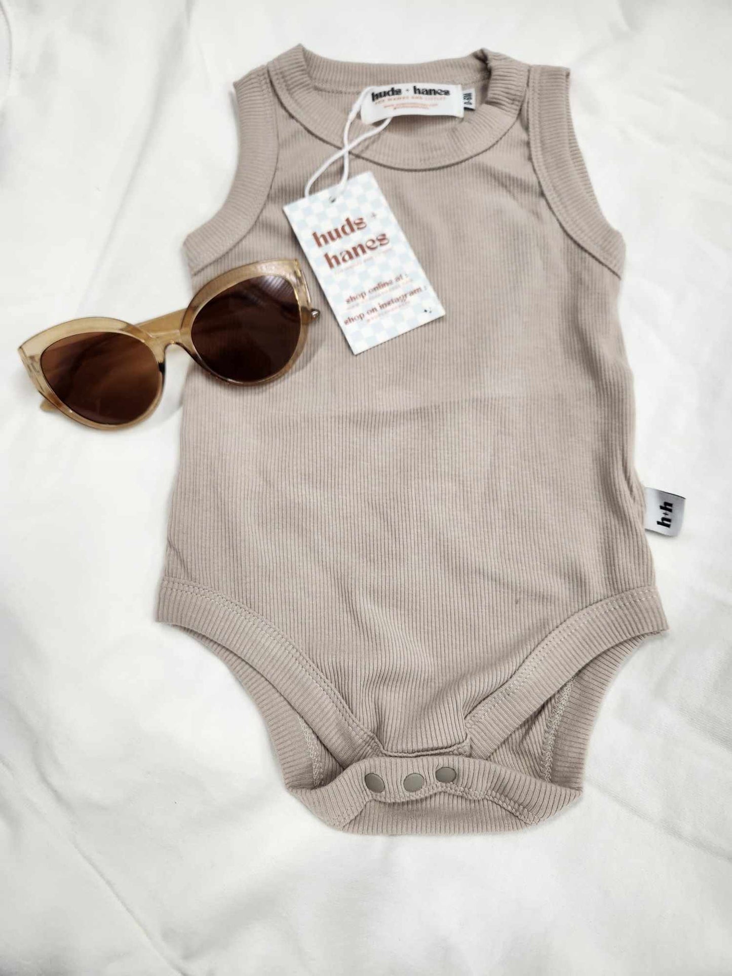 Ribbed Tank Onesie