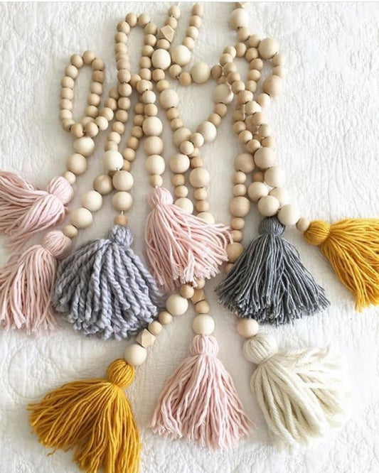 Basket Beaded Tassel